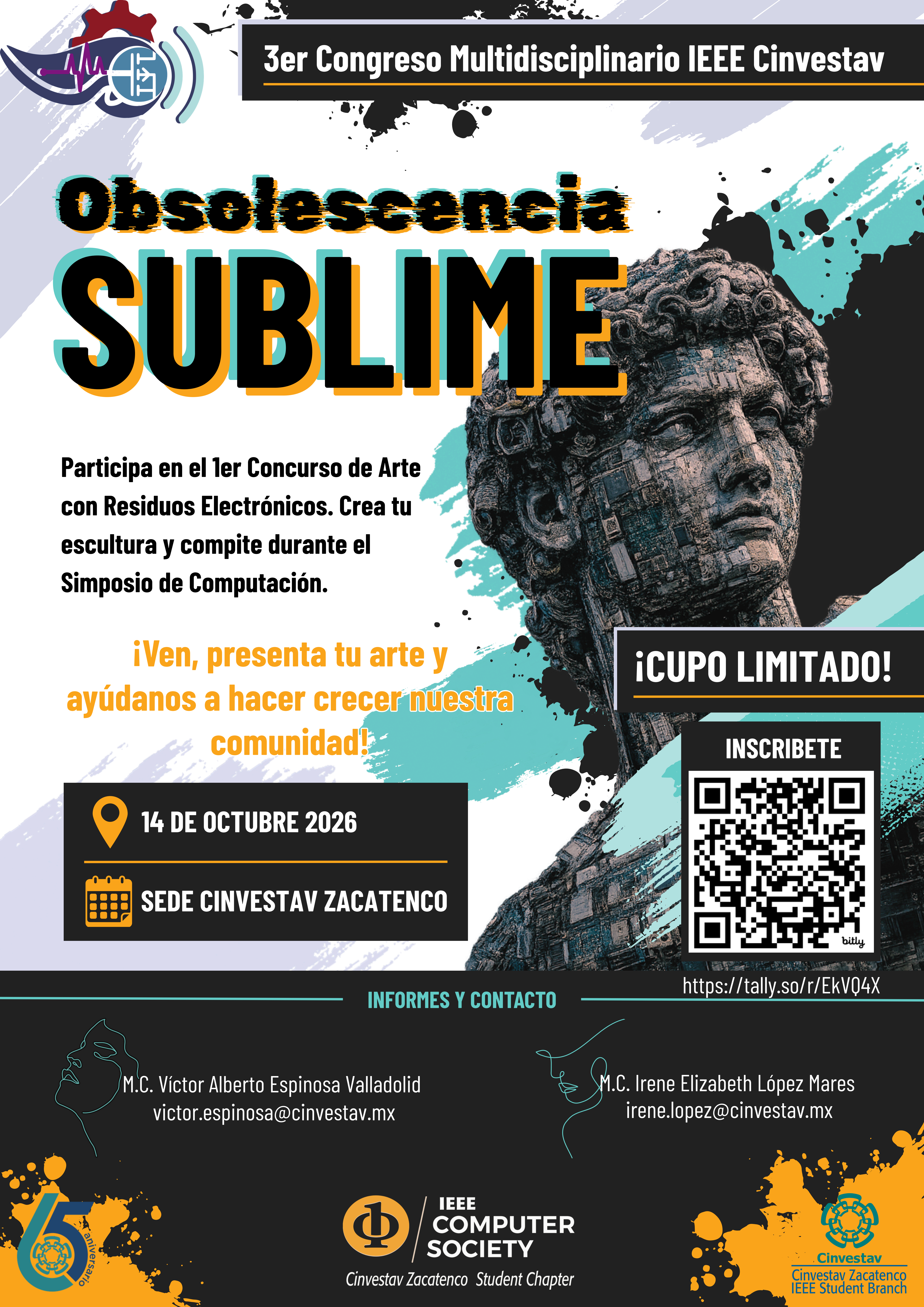 Obsolescencia Sublime: Concurso de arte con residuos electrónicos