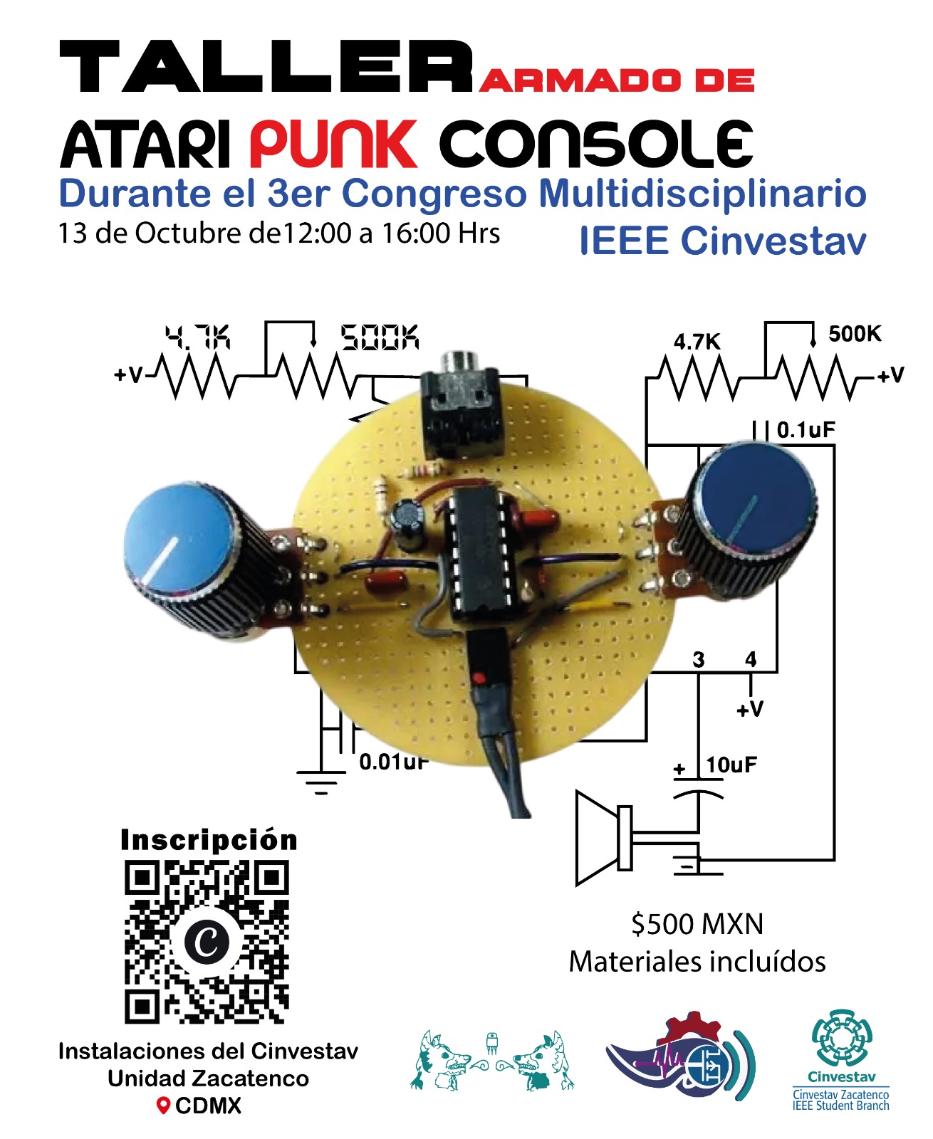 Taller: Armado de Atari Punk Console