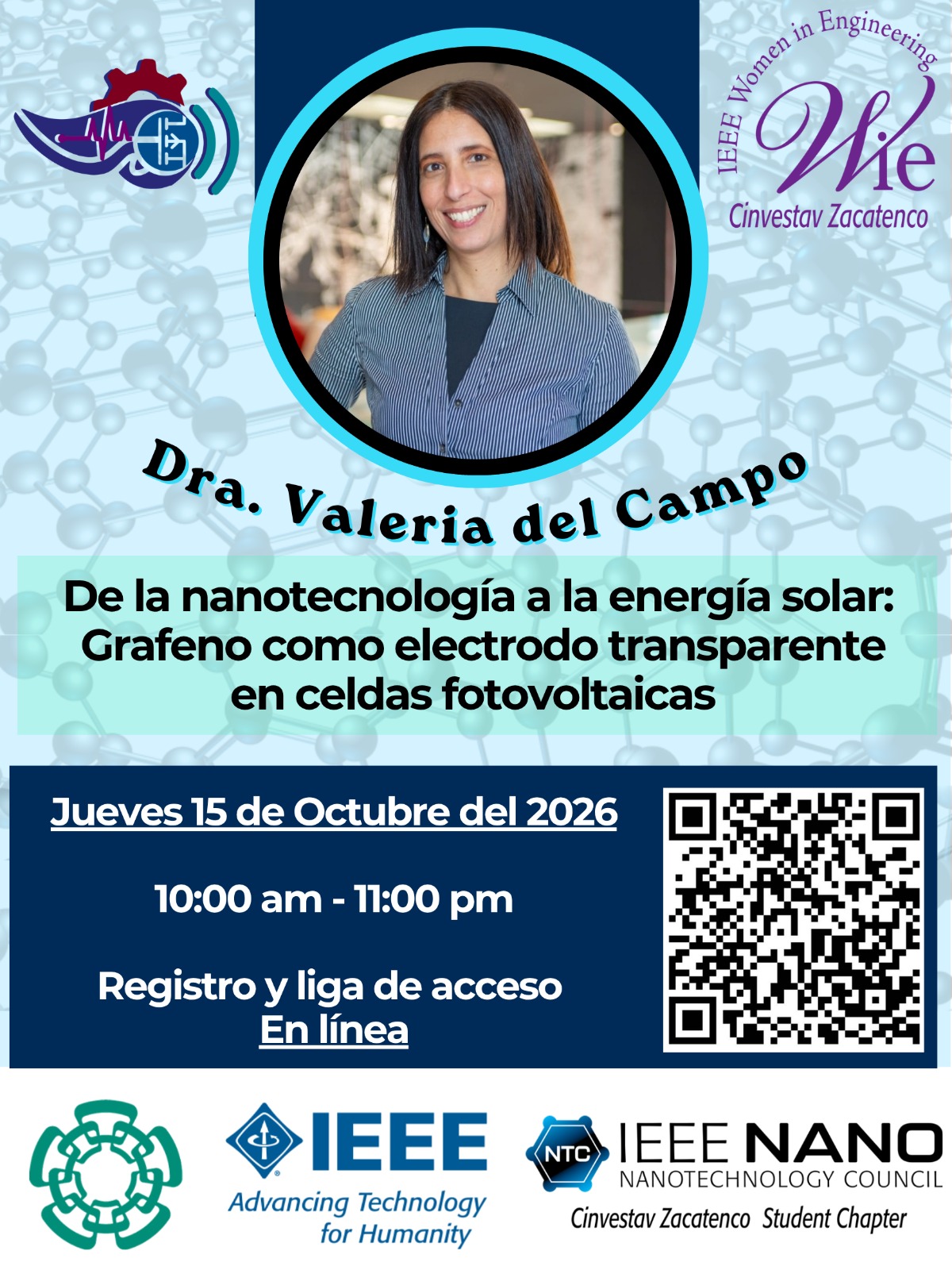 Dra. Valeria del Campo: De la nanotecnología a la energía solar