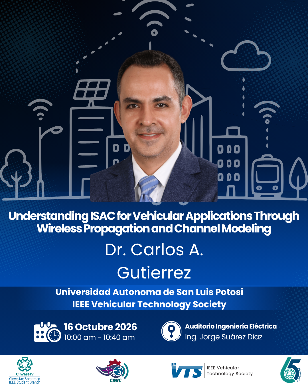 Dr. Carlos A. Gutiérrez: Understanding ISAC for Vehicular Applications