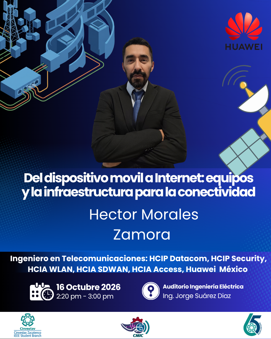 Héctor Morales Zamora: Del dispositivo móvil a Internet