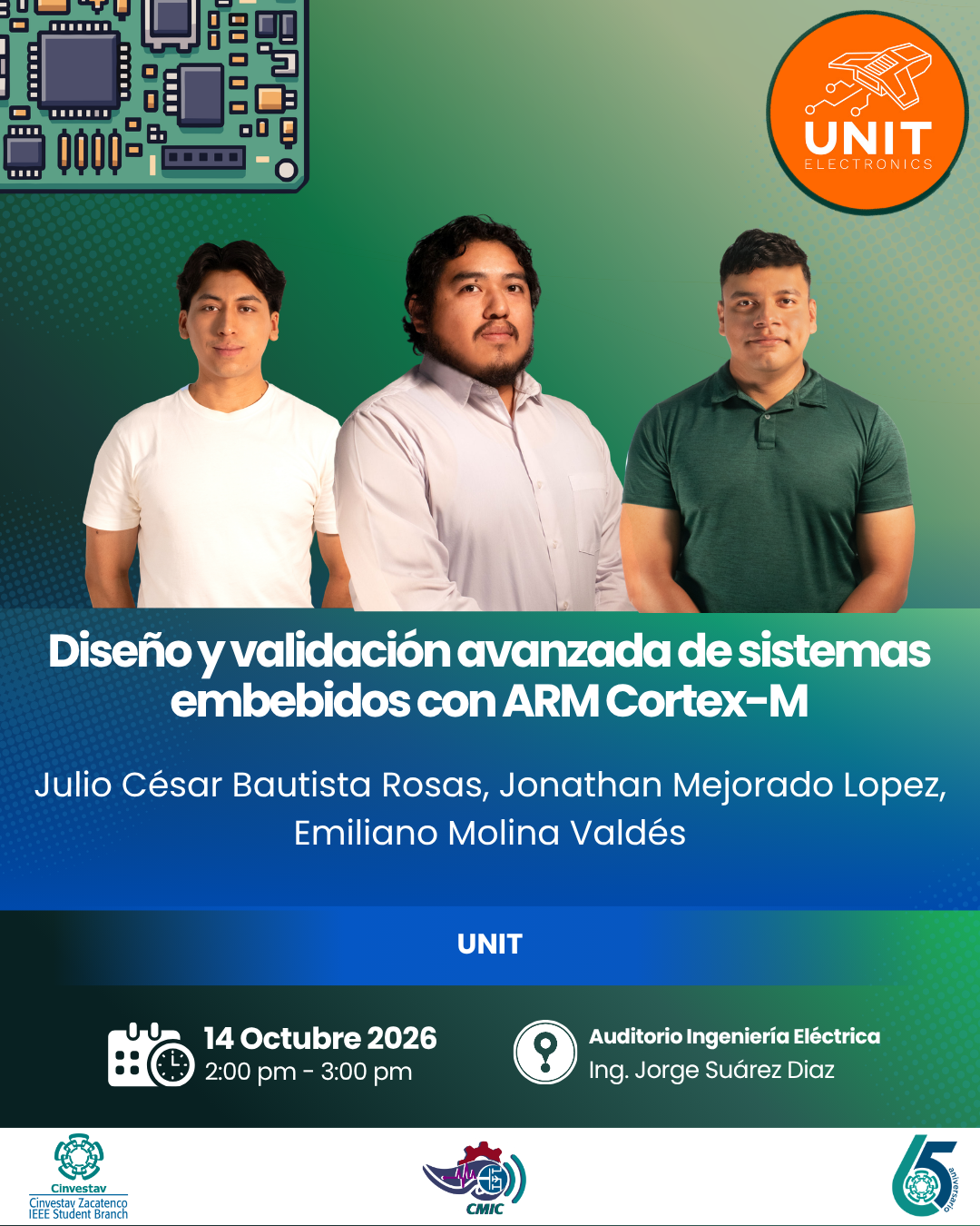 UNIT: Diseño y validación avanzada de sistemas embebidos con ARM Cortex-M